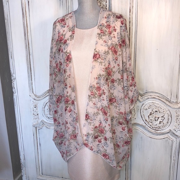 Linda Allard for Ellen Tracy Textured Sleeveless Sheath Dress with Sheer Duster - Picture 1 of 16